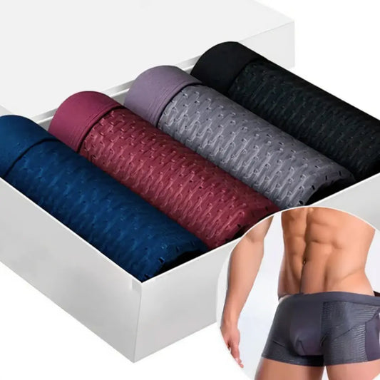 CALZONCILLOS DE FIBRA DE BAMBÚ / BAMBOOFIT ~ PACK X4