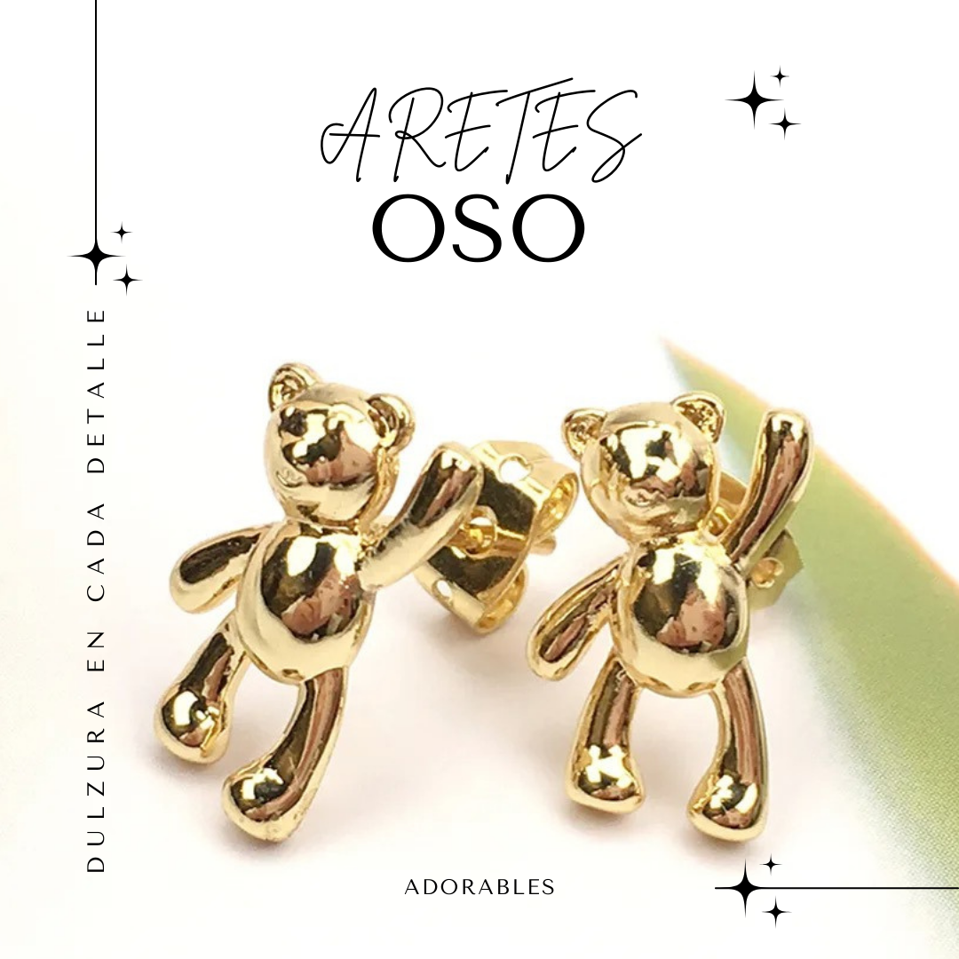 ARETES DE OSO🐻